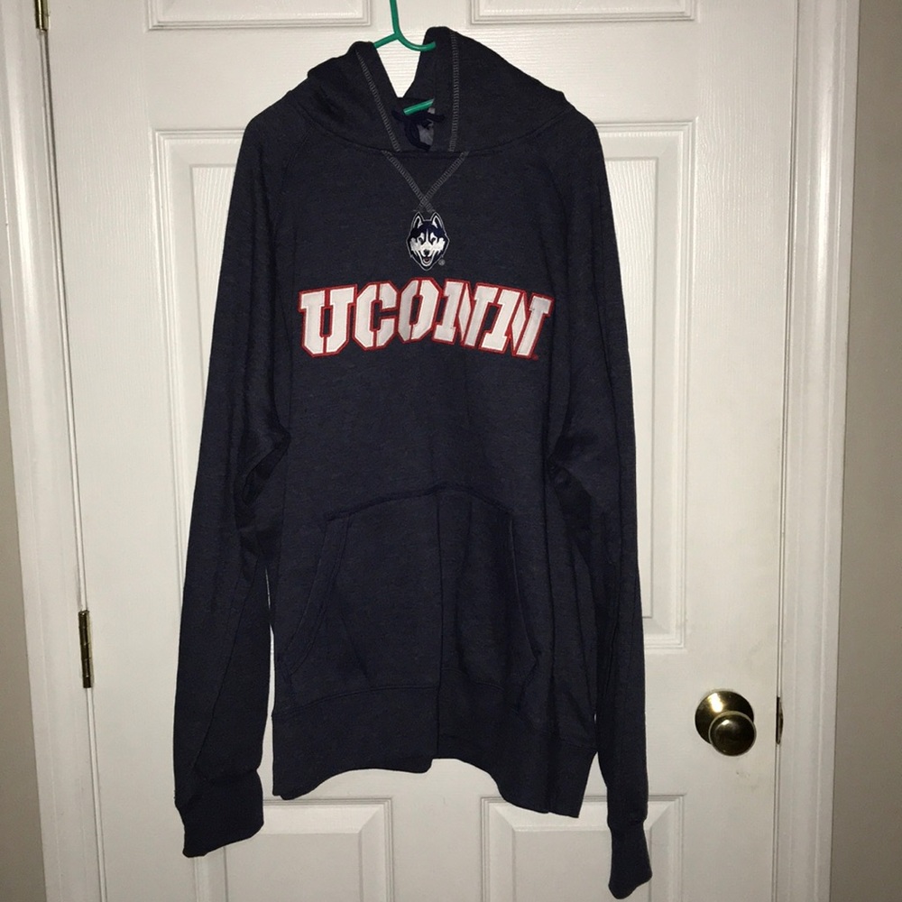 Champion UConn huskies hoodie size 2XL navy blue